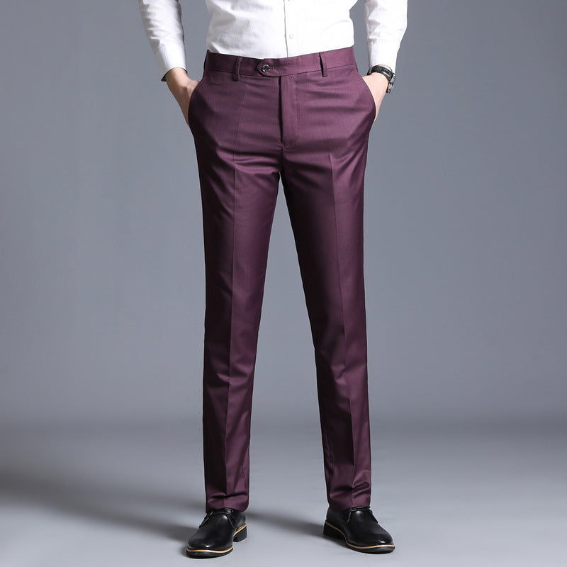 Sleek Straight Cut Trousers