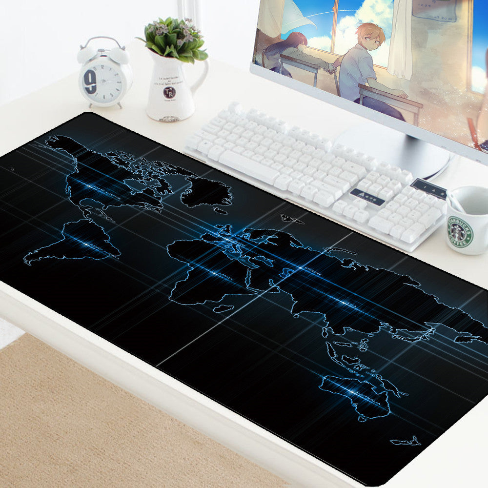 World Map Desk Mat