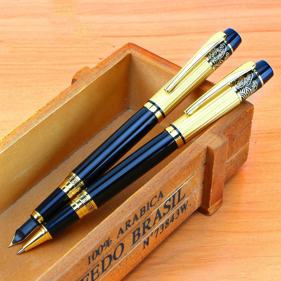 Patterned Orb Metal Pens