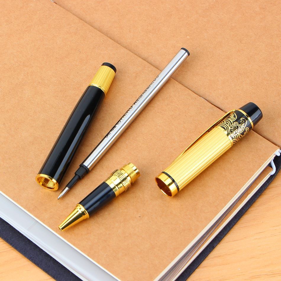 Patterned Orb Metal Pens