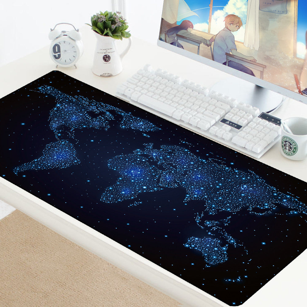 World Map Desk Mat