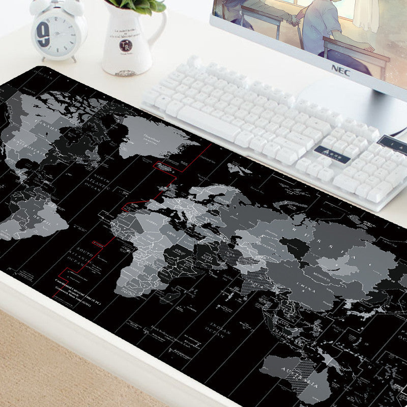 World Map Desk Mat