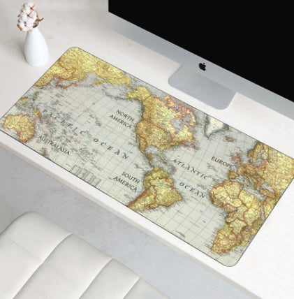 World Map Desk Mat