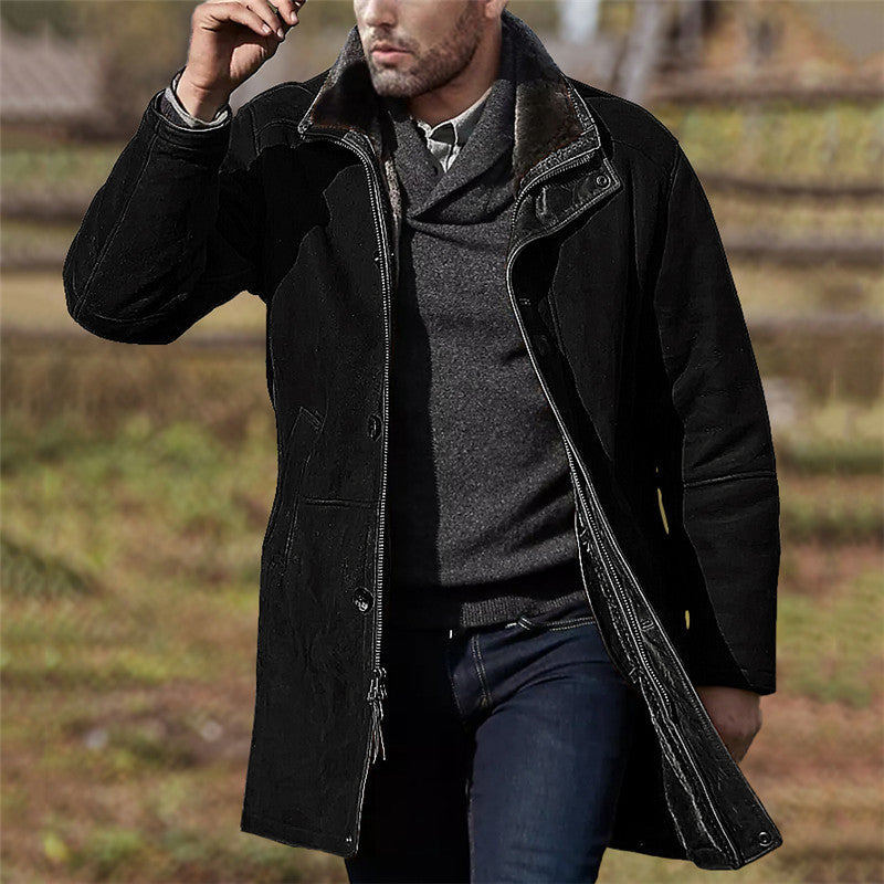 Mid-Length Woven Coat